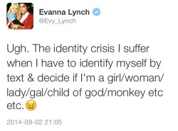 buckbeakisback:  JK Rowling’s and Evanna Lynch’s twitter conversation 