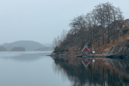 A Misty Afternoon at The Coast A misty afternoon at the west coast of Norway.