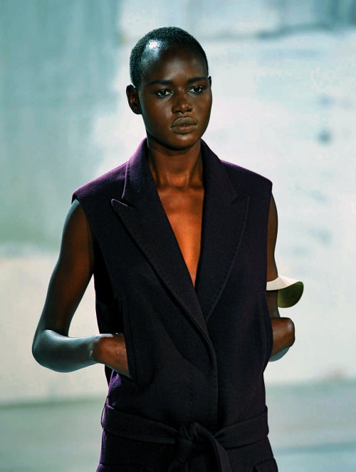 furples:  Ajak Deng @ Acne Fall 2011