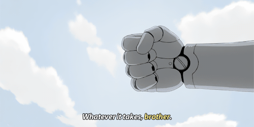 renkinjutsushii:ruinsofxerxes: WHEN ED REFERS TO AL AS “BROTHER” THE WAY AL USUALLY DOES [x]