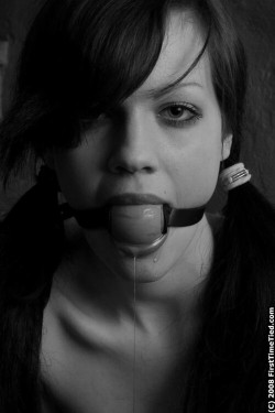 gaggedslave:   Blogs I follow: Amateur Bondage / Just Nipple Clamps / What is a Strap On? / How Can I  Find a Girlfriend : Amateur-BDSM.org Gagged Slaves  The best in ball / Tape gag bondage  