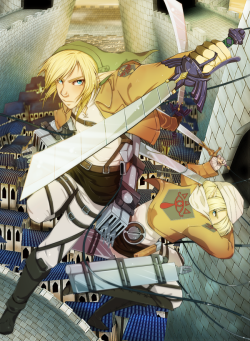 ohmhylian:  Attack on Hyruleby:http://past-chaser.deviantart.com