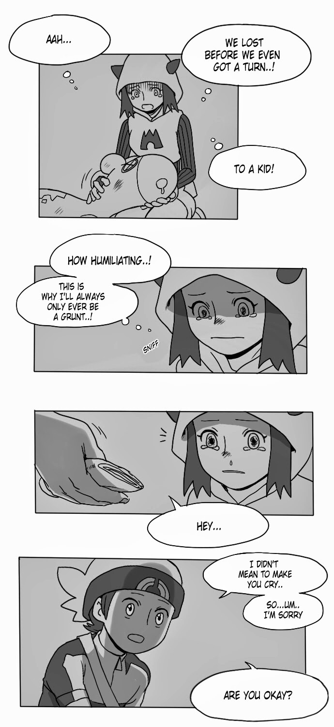 reasons-i-get-up:Dating a Team Magma Grunt (alt link - Bato.to)An adorable comic