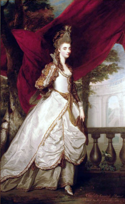  Susannah Trevelyan by Thomas Gainsborough and over-painted by Sir Joshua Reynolds, 1761 andCharlott