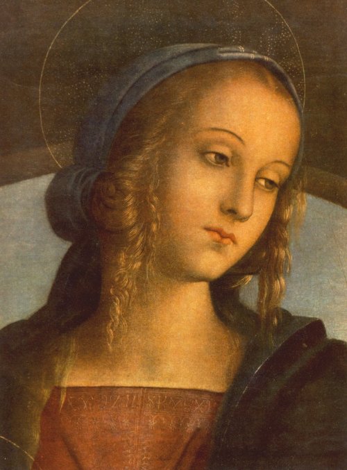 buonfresco - Pietro Perugino, The Madonna between St. John the...