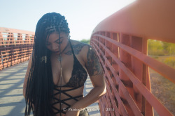 photosbycharliev:  April Mae Photographed by: photosbycharliev North Las Vegas, NV Dont Delete Credit   On the same bridge.