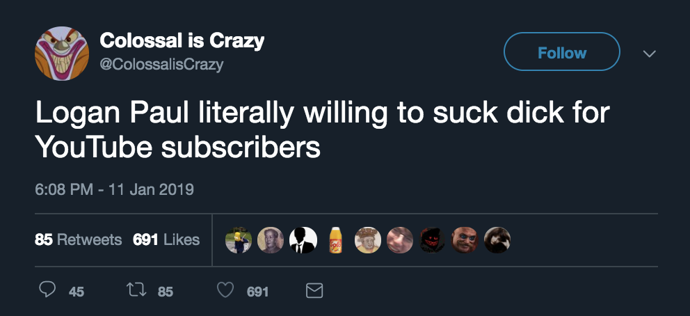 bob-belcher: One year after he posted his suicide video, Logan Paul has stated he