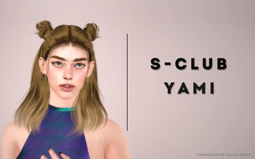 S-Club Hair N117 Romee:polycount: 22kslight transparency issuescustom thumbnailoriginal xDOWNLOAD HA