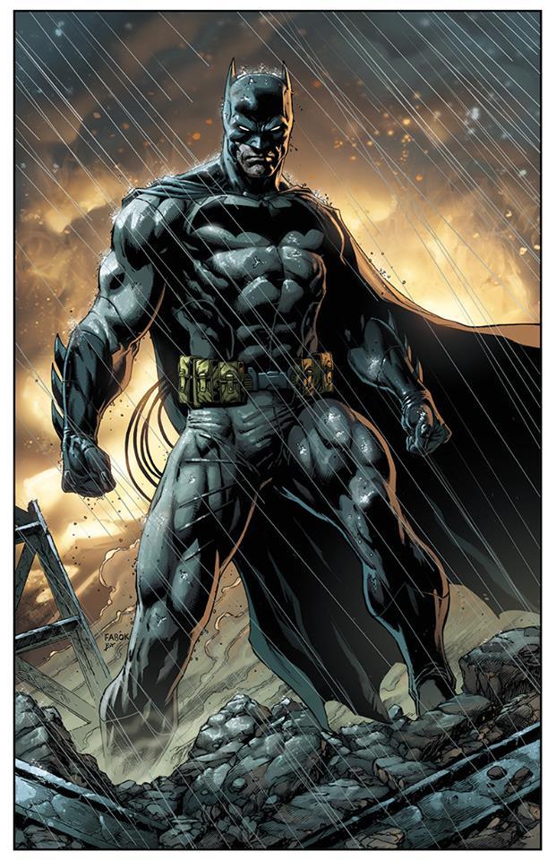 BATMAN NOTES — New Batman image by Jason Fabok!
