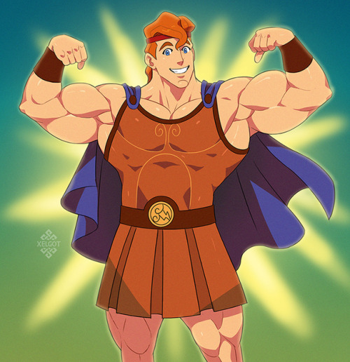 Zero to Hero! It’s been a while since I wanted to draw Disney’s Hercules so here he is! 