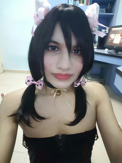 yumakitty:  Do you want to fuck me?  Every which way possible, and it has nothing to do with your ears!