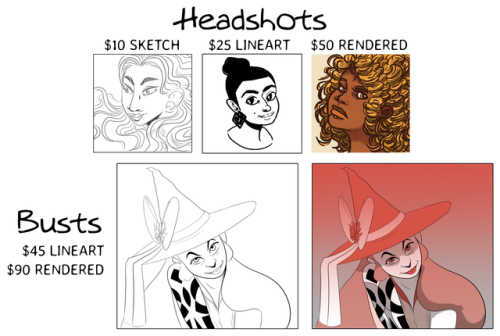 joamettegil: I’m open for commissions! DM or email (joamette@gmail.com) me with the full detai