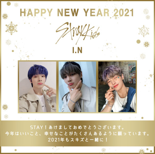 Stray Kids 2021 NEW YEAR‘S SPECIAL 第一弾！ New Year’s Card from Stray Kids
