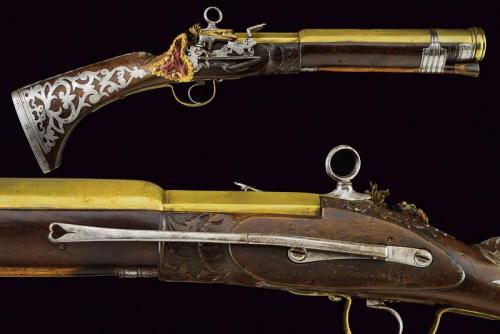 Miquelet grenade launcher, Spain, 18th century.from Czerny’s International Auction House