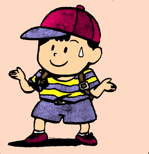 countchronos:Ness icons! Please credit if you use! (from the Mother 2 Storybook)