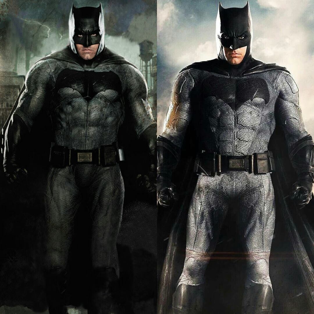 DC & MARVEL — Batman's Suit | Batman v Superman (2016) vs....