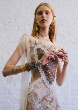 bvlgaria:Lululeika Ravn Liep at Rodarte S/S