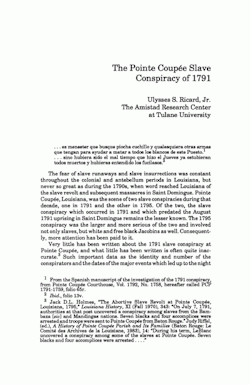 kemetic-dreams:  The Mina was a well-organized African-American community sharing a common language in Louisiana.The community arose following their importation as slaves into Louisiana following 1782This revolt began on the estate of Widow Provillar