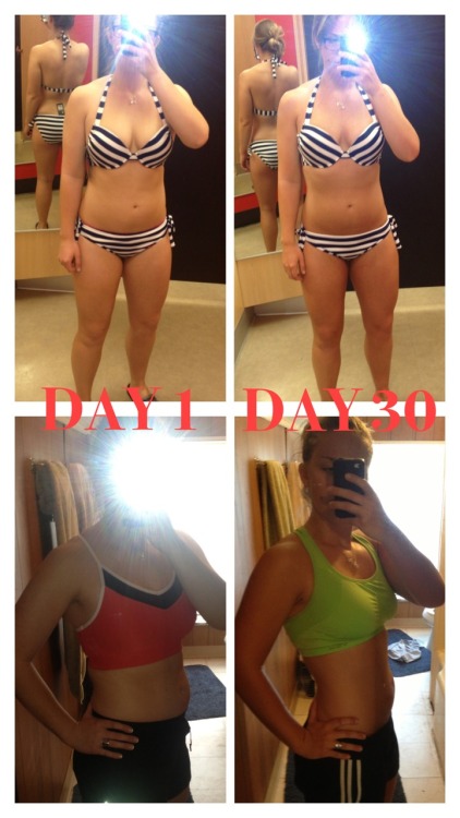 banannerbug: Today, I finished Jillian Michael’s 30 Day Shred. This is the first time I’