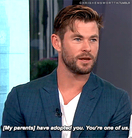 chrishemswortth:The ever-expanding saga of the Hemsworth family continues.