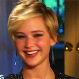 just-about-miss-lawrence:  Jennifer being randomly cute during interviews 