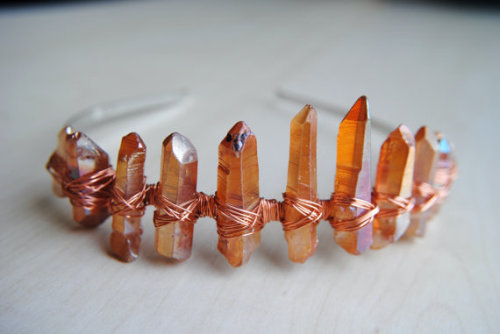 ✨  Crystal Crowns  ✨New to the shop, each one being one-of-a-kind! All crowns are made wit