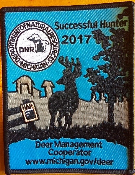 2017 Michigan DNR Deer Patch 