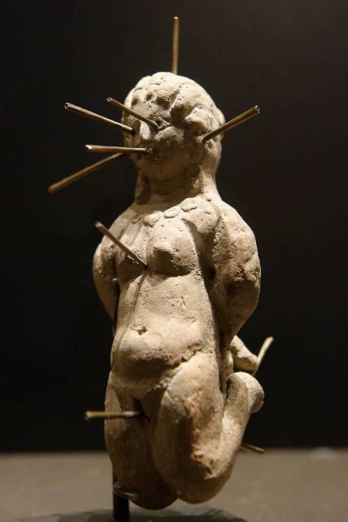 historyarchaeologyartefacts:Greco-Roman curse-doll (Egypt, 2nd-4d century CE) [3337x5001]