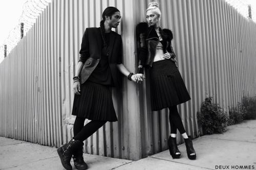 alexanderdoms:Alexander x Deux Hommes x Skingraft Photos By: Alanna GilbertStyling By: Carlos Basora