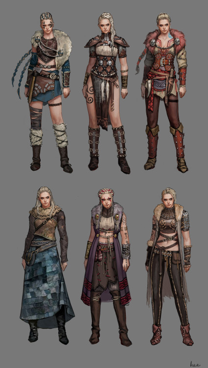 viking woman concept ang po https://www.artstation.com/artwork/PmABYr