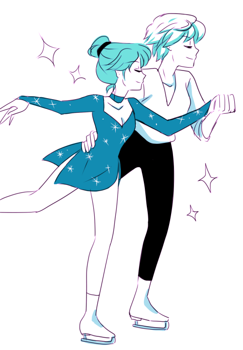 cluelessjellyfish:“Yuri” on ice? XDSorry, bad joke… Good show though! Love the animation!