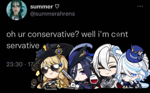 Hi Chat Hands You Genshin Textposts Where It’s Very Obvious Who My Favorites Are 