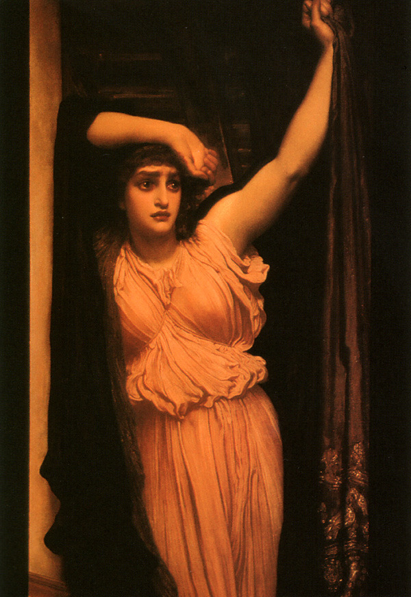 via-appia:  Last Watch of Hero, 1880 Frederic Leighton (1830–1896 