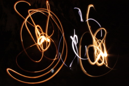 Playing with flash lights(Credits to my friend Anna with whom I was shooting and whose camera we use