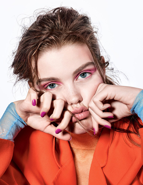 Porn Pics stylish-editorials: Luna Bijl photographed