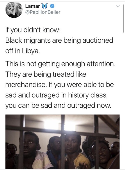 weavemama:The human trafficking crisis in Africa needs more attention. Africans are being sold like 