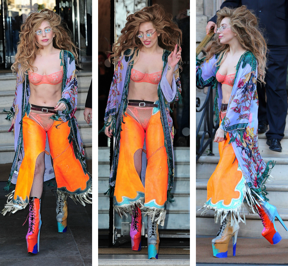 miculitosacallama1:  Gaga last candids (03/12-09/12) 