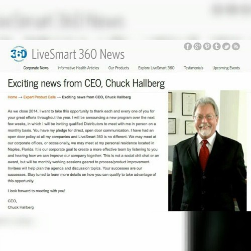 BREAKING NEWS! Checkout @LiveSmart360’s News Blog for a special message from CEO & Preside