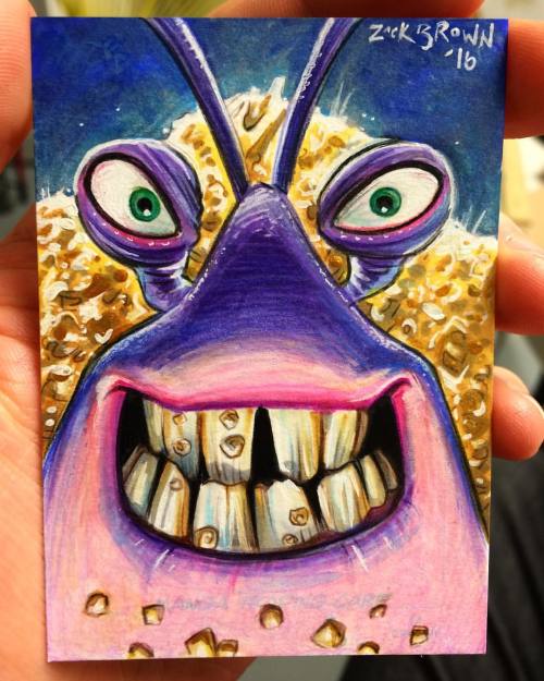 The Bat S Blog Tamatoa Sketch Card I Saw Moana This Weekend And The Bat S Blog Tamatoa Sketch Card I Saw Moana This Weekend And