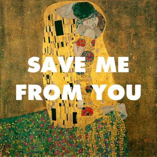 Der Kuss (The Kiss // Lovers), Klimt (1908–1909) | Miami, Foals (2010)