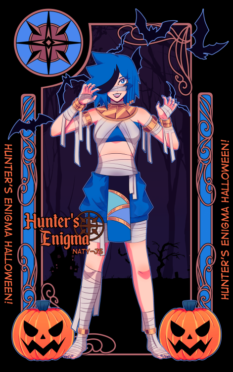  Hunter’s Enigma Halloween: Mio! 5/5Full size + process pics on my patreon:  https://patreon.c