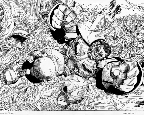 ungoliantschilde:  Some absolutely phenomenal line art by Walt Simonson.