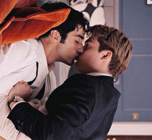 When He's Done, He Presses A Sticky Kiss In The Crease Of Alex's Leg Where He'd Slung It Over His Shoulder,