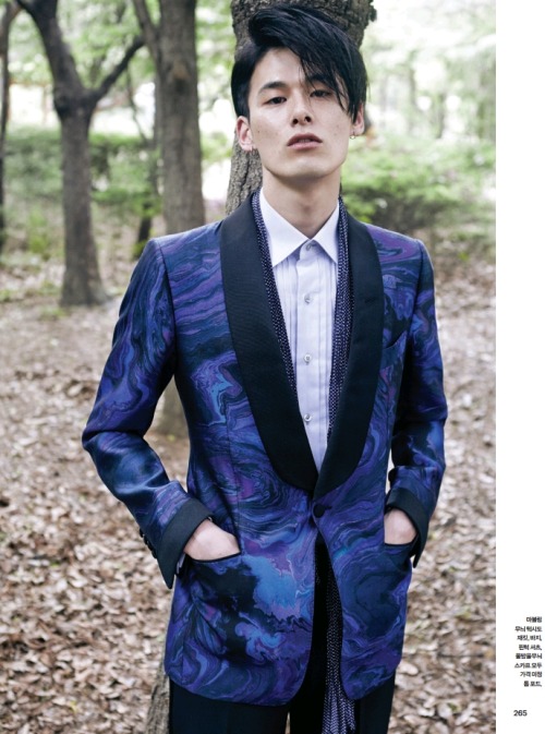 koreanmodel:  Hyoni Kang, Kim Won Jung by Jung Ji Eun for Esquire Korea June 2015