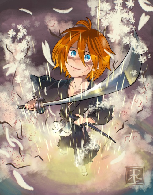 Kenshin as a Shinigami! Shikai and Bankai form