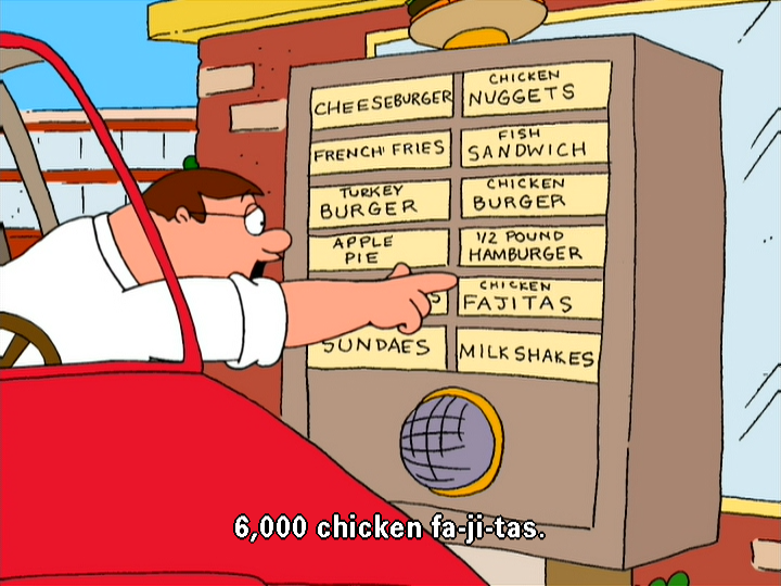 flexico-burress: fakehistory:  Donald J. Trump orders dinner for the the Clemson