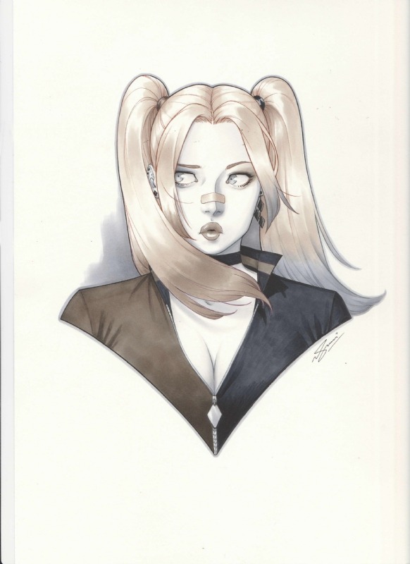 comicartgallery:  Harley Quinn by Sami Basri