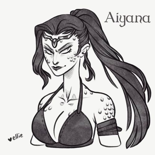 Did this yesterday for a good friend’s birthday! His yuan-ti pureblood fighter, Aiyana! She is