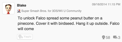 Blake from MiiVerse is the gift that keeps porn pictures