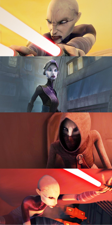 wavervelvett:star wars: the clone wars meme: (5/10) characters → Asajj Ventress“It looks like I’m he